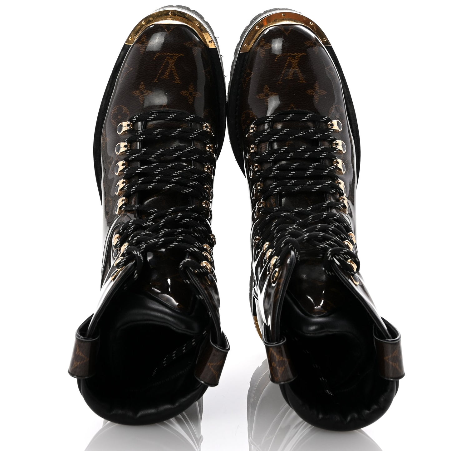 Monogram Glaze Mens Outland Ankle Boots 8.5 Ebene