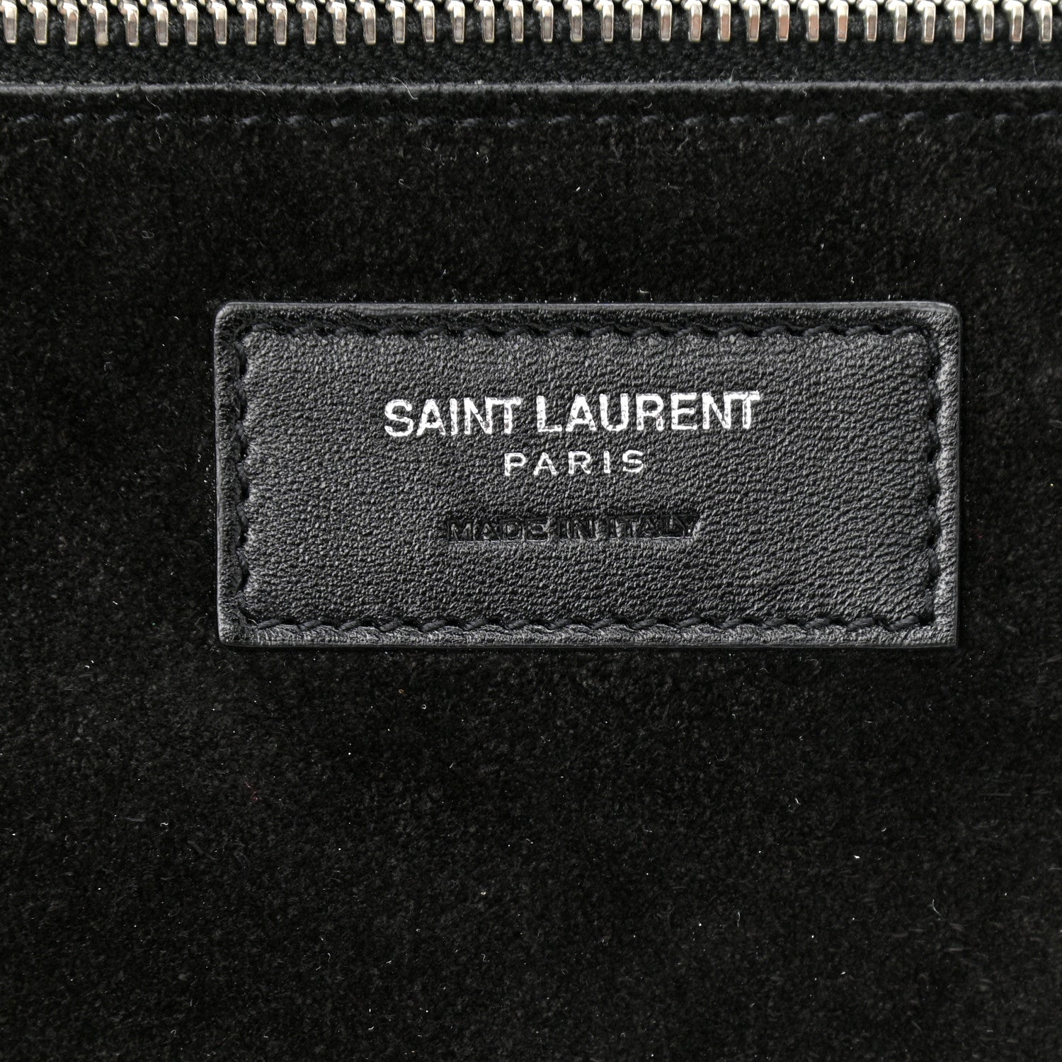 Saint Laurent Suede Studded Hobo Bag Black 7 of 10