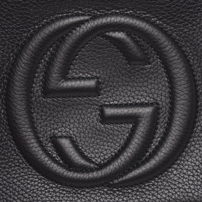 Gucci Pebbled Calfskin Small Soho Disco Bag Black 9 of 9