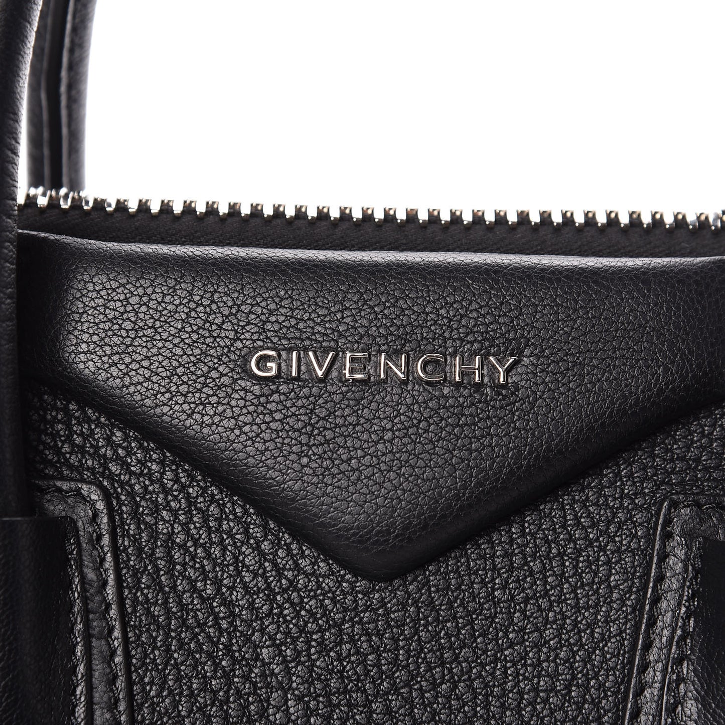 Sugar Goatskin Small Antigona Black