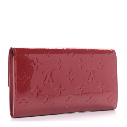 Louis Vuitton Vernis Sarah Wallet Pomme D'Amour 2 of 4