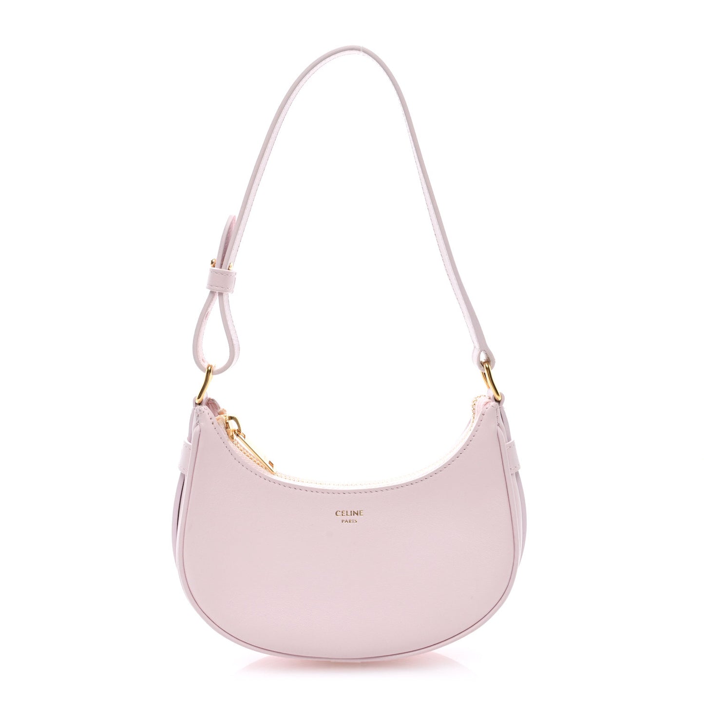 Smooth Calfskin Mini Ava Shoulder Bag Peony