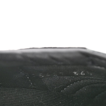 Gucci X ADIDAS Velvet Crocodile Embossed Gazelle Wedge Sneakers 36.5 Black 9 of 9