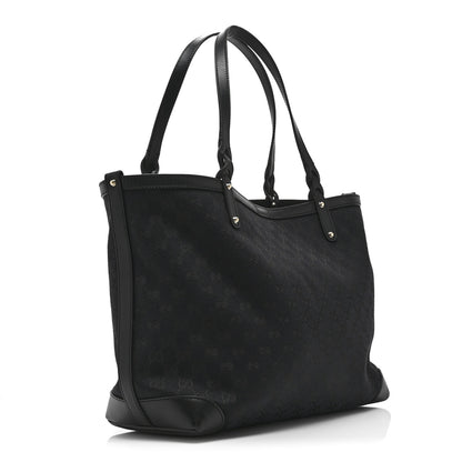 Gucci Monogram Medium Craft Tote Black 4 of 11
