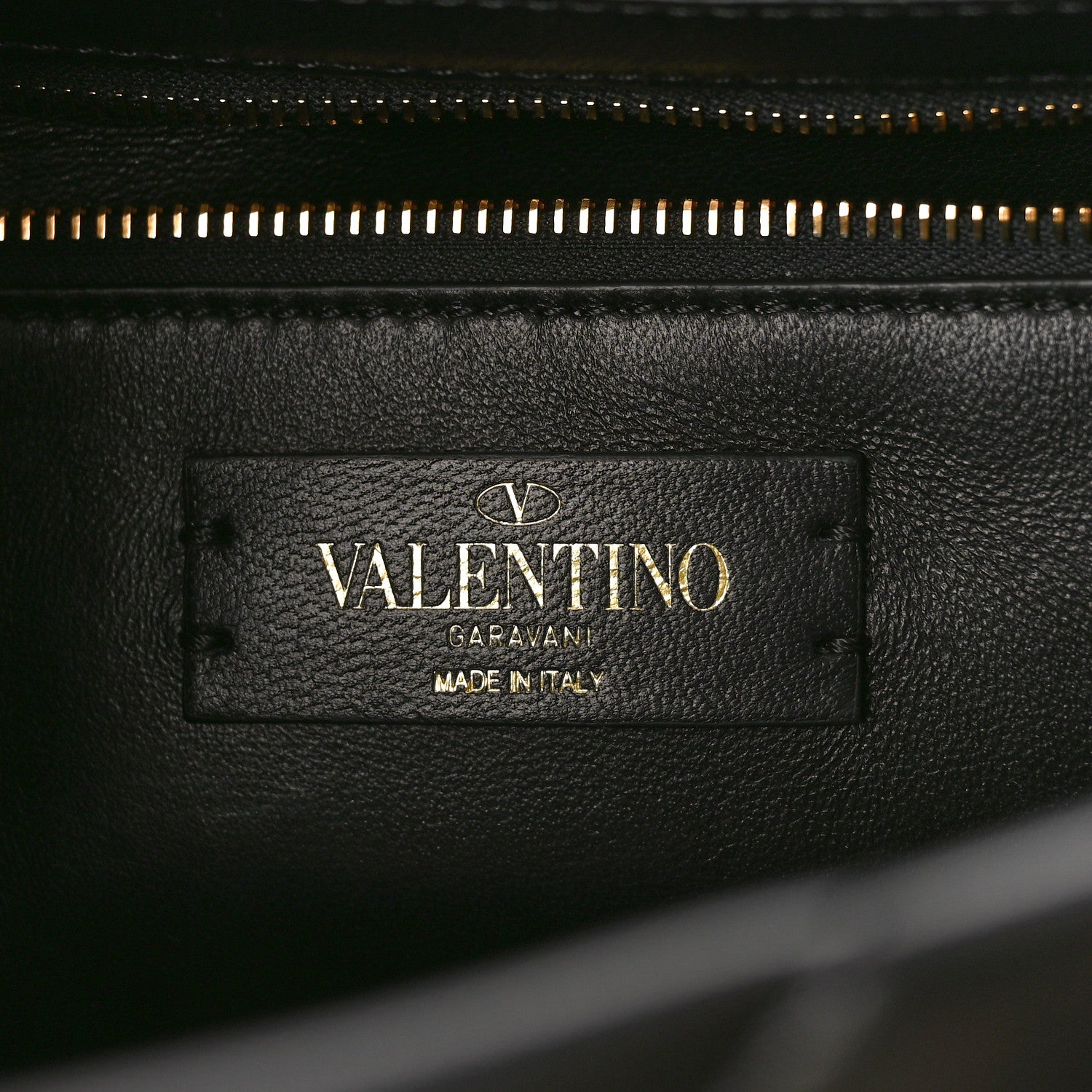 Valentino Garavani Nappa Large Roman Stud Shoulder Bag Black 6 of 8