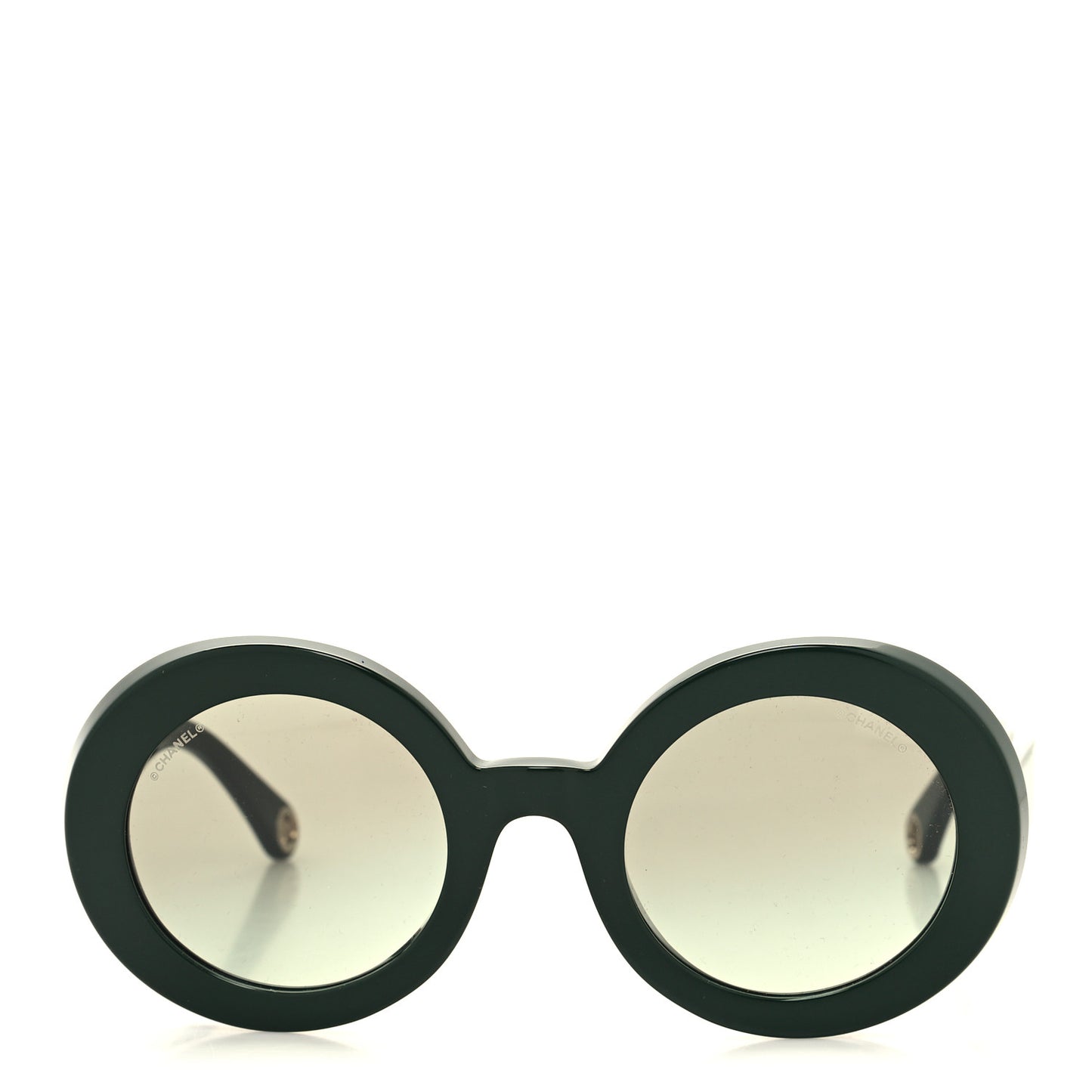 Acetate Round Sunglasses 5489 Green