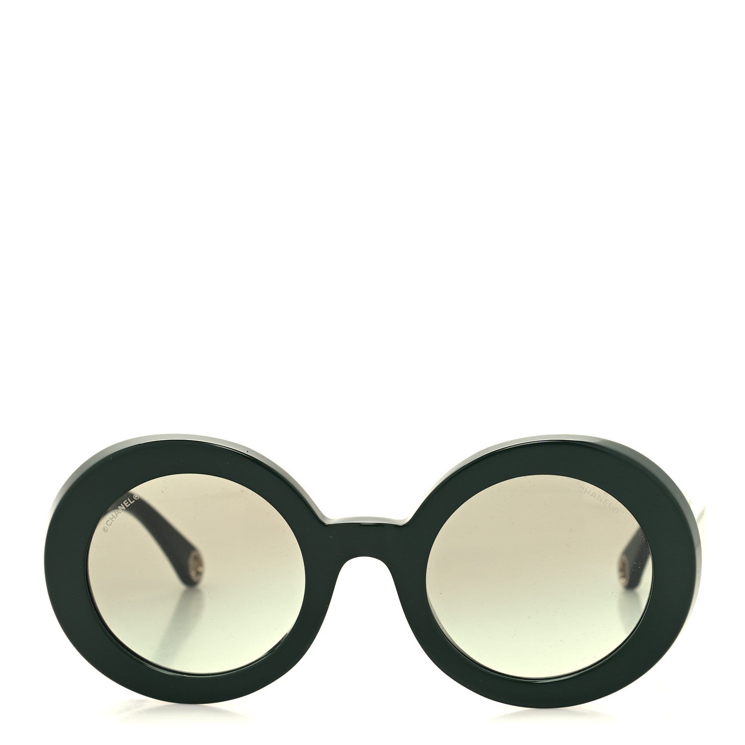 Chanel Acetate Round Sunglasses 5489 Green 2 of 8