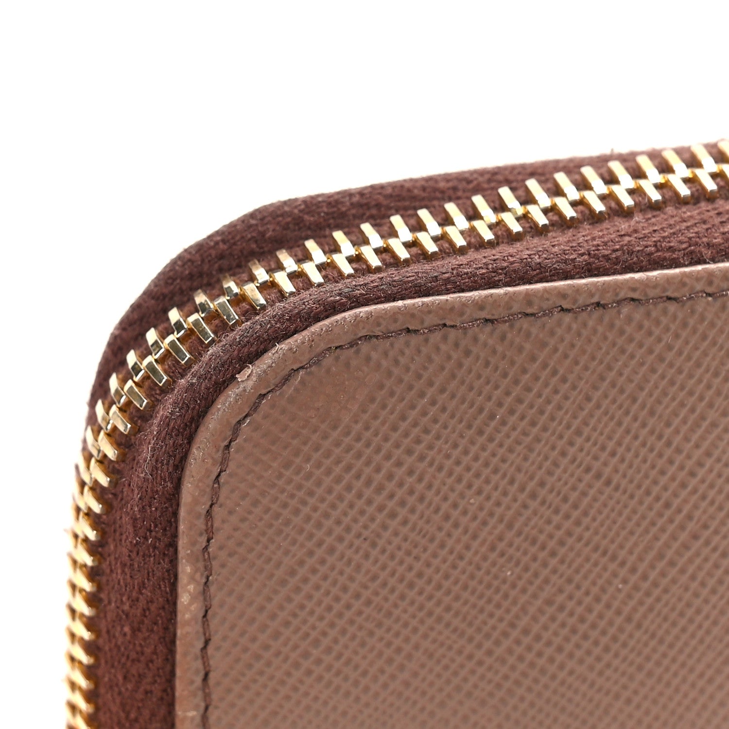 Prada Saffiano Metal Zip Around Wallet Cammeo 9 of 9