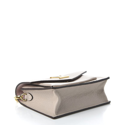 Louis Vuitton Soft Calfskin Mini My Lockme Chain Pochette Greige 4 of 10