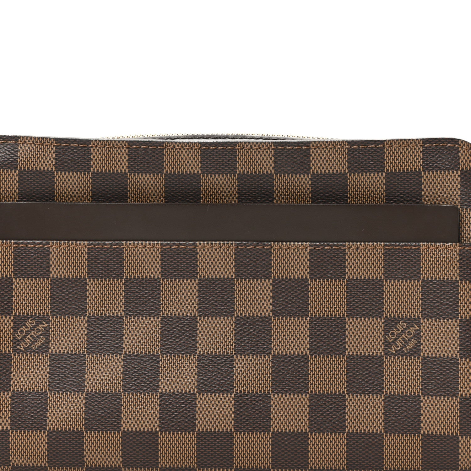 Louis Vuitton Damier Ebene Pochette Saint Louis Clutch 7 of 7
