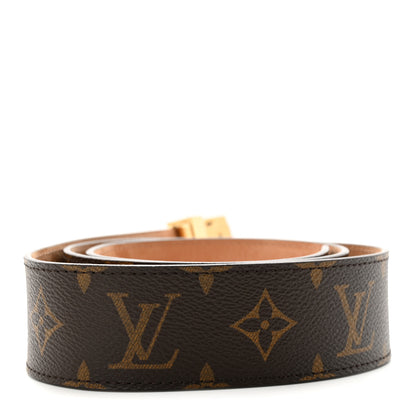 Louis Vuitton Monogram 40mm LV Initiales Belt 95 38 2 of 9