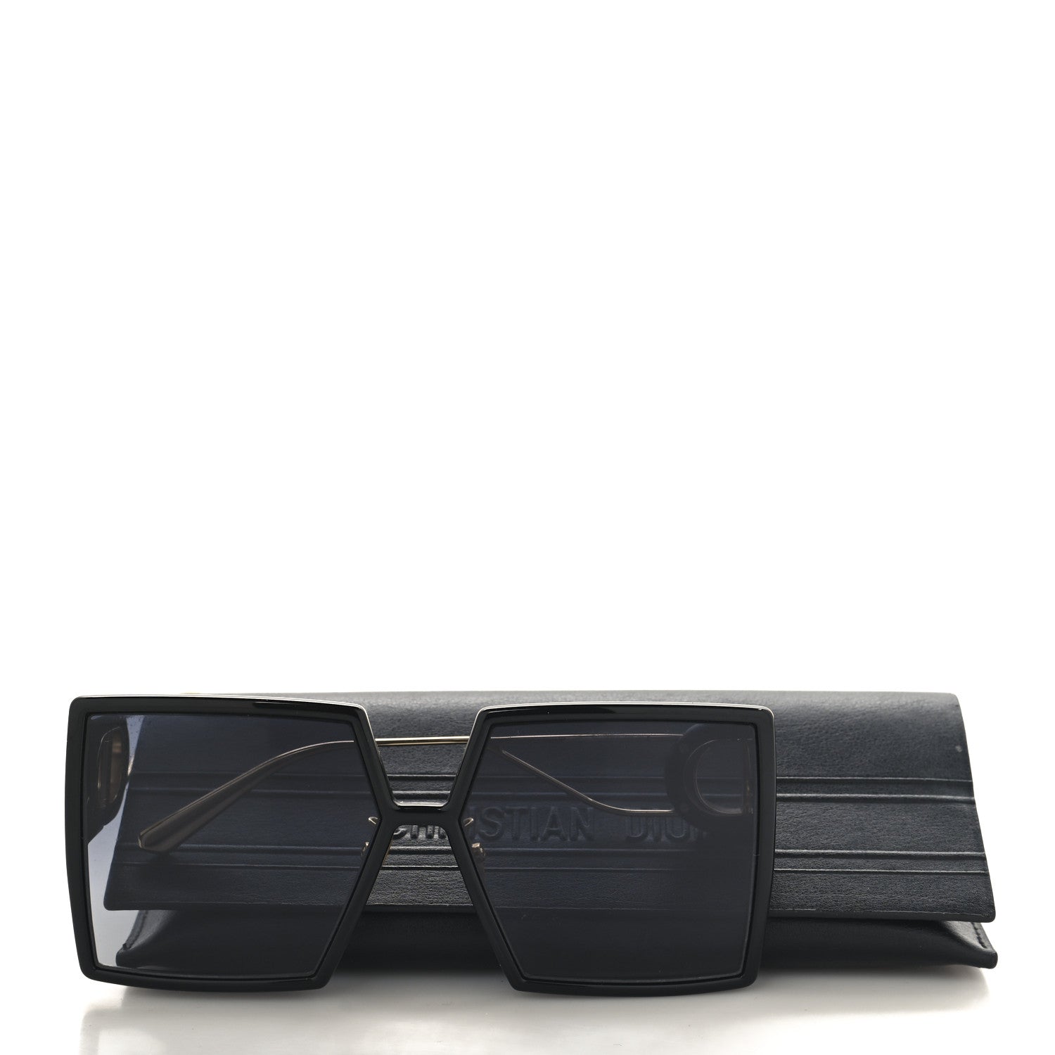 Christian Dior Acetate Square 30 Montaigne Sunglasses Black 8 of 8