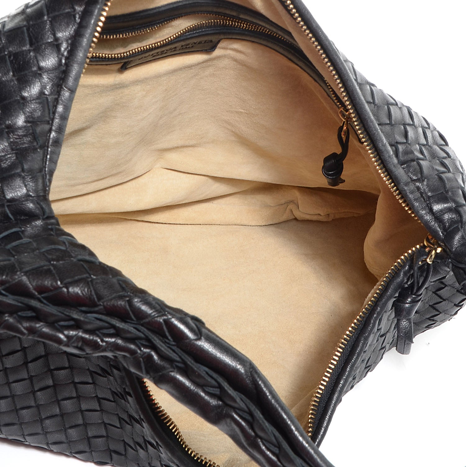 Bottega Veneta Nappa Intrecciato Large Veneta Hobo Nero Black 5 of 9
