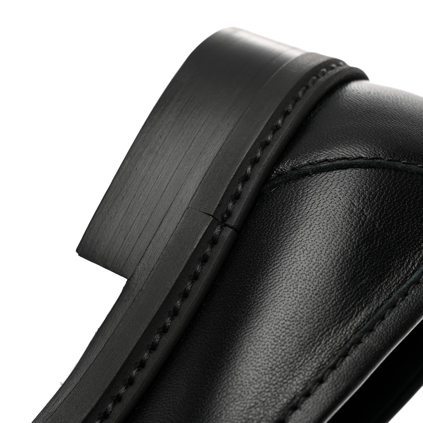 Lambskin Quilted CC Turnlock Loafers 38.5 Black
