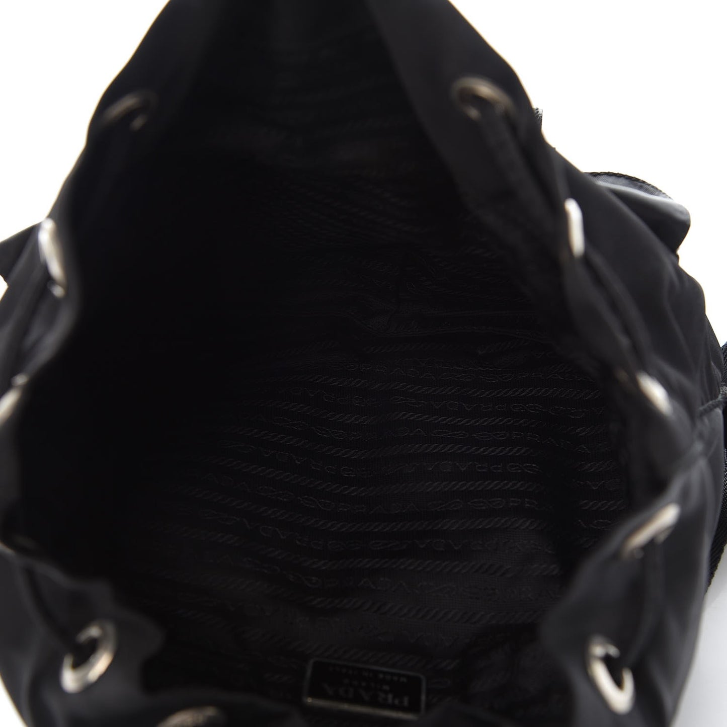 Nylon Vela Small Backpack Black