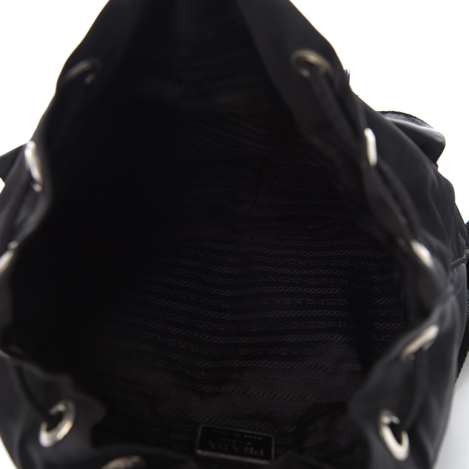 Prada Nylon Vela Small Backpack Black 5 of 6