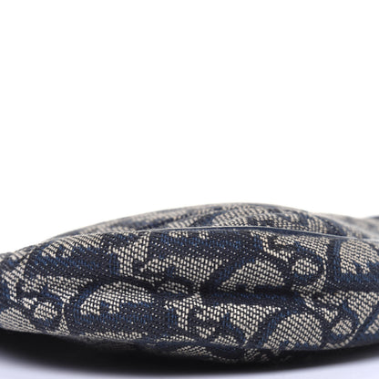 Christian Dior Monogram Mini Saddle Pochette Navy 10 of 13