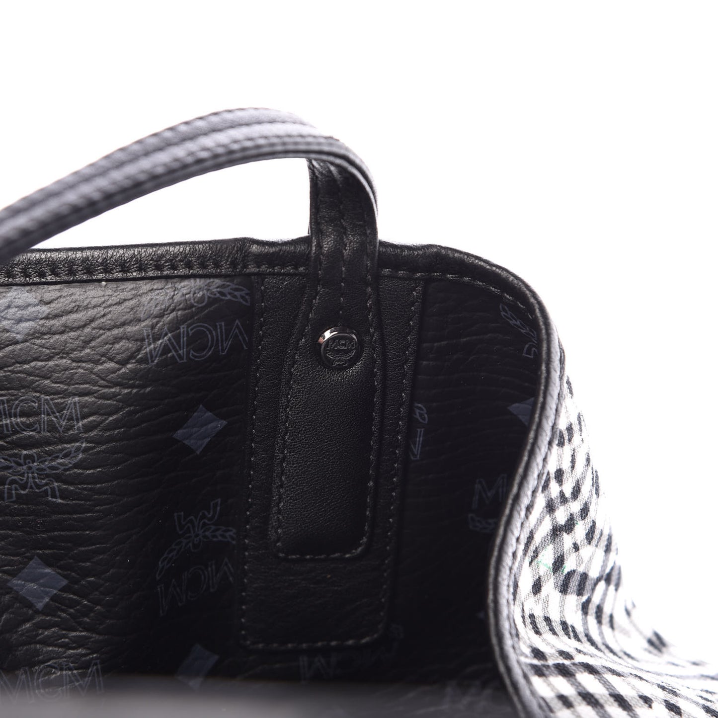 Visetos Large Liz Reversible Shopper Tote Black