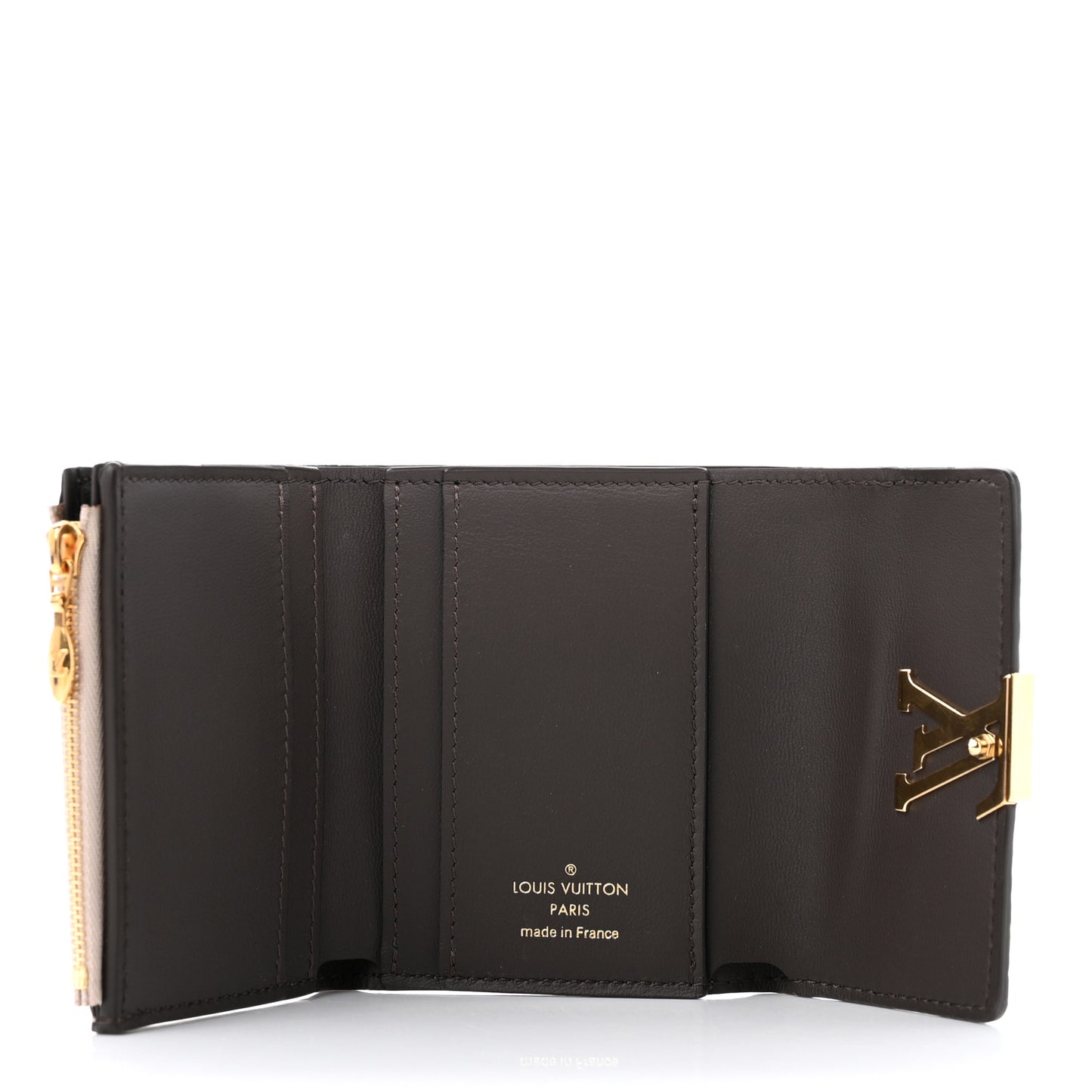 Taurillon Capucines XS Wallet Galet