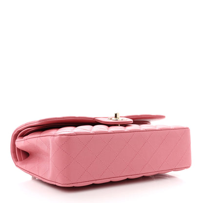 Chanel Caviar Quilted Medium Double Flap Pink 4 of 13