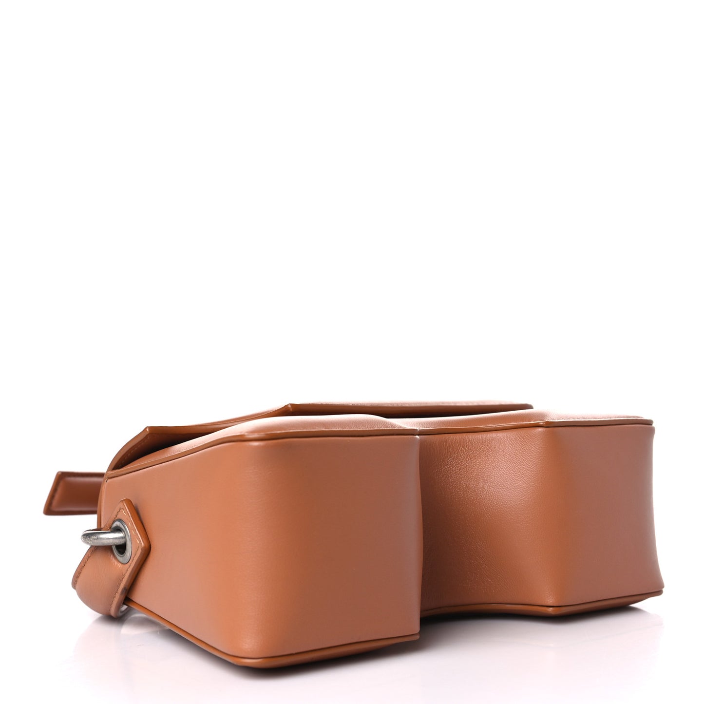 Calfskin Burrow 22 Shoulder Bag Brown