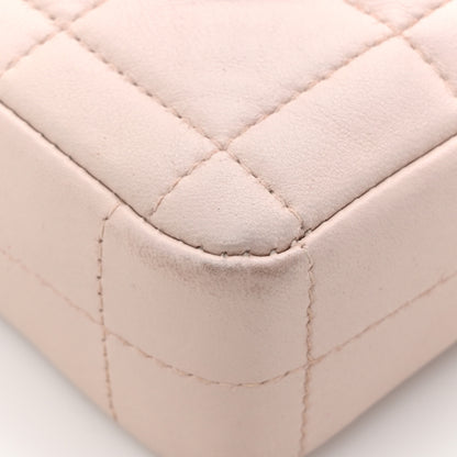 Chanel Lambskin East West Chocolate Bar Flap Pink 14 of 19
