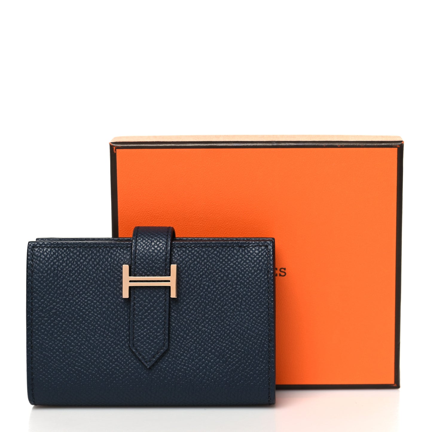 Epsom Mini Bearn Wallet Bleu Indigo