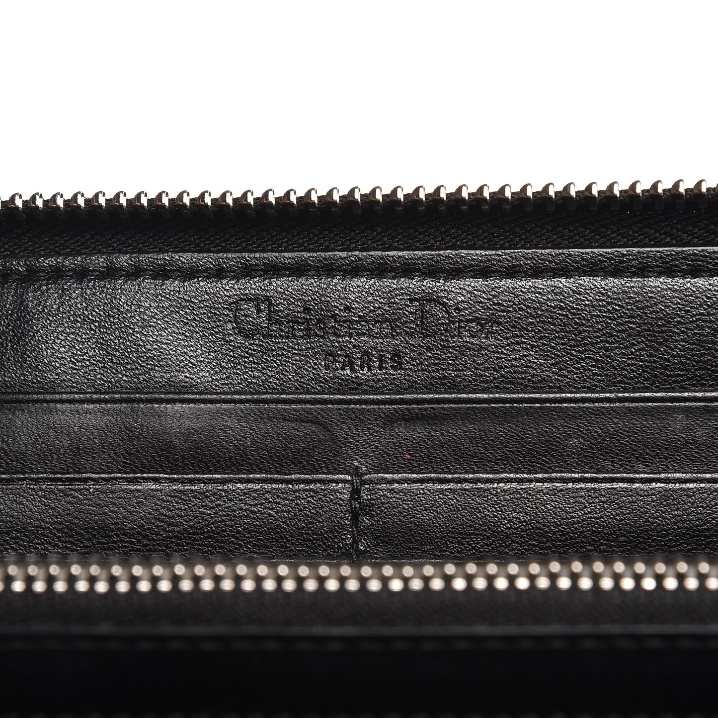 Lambskin Cannage Voyageur Wallet Black