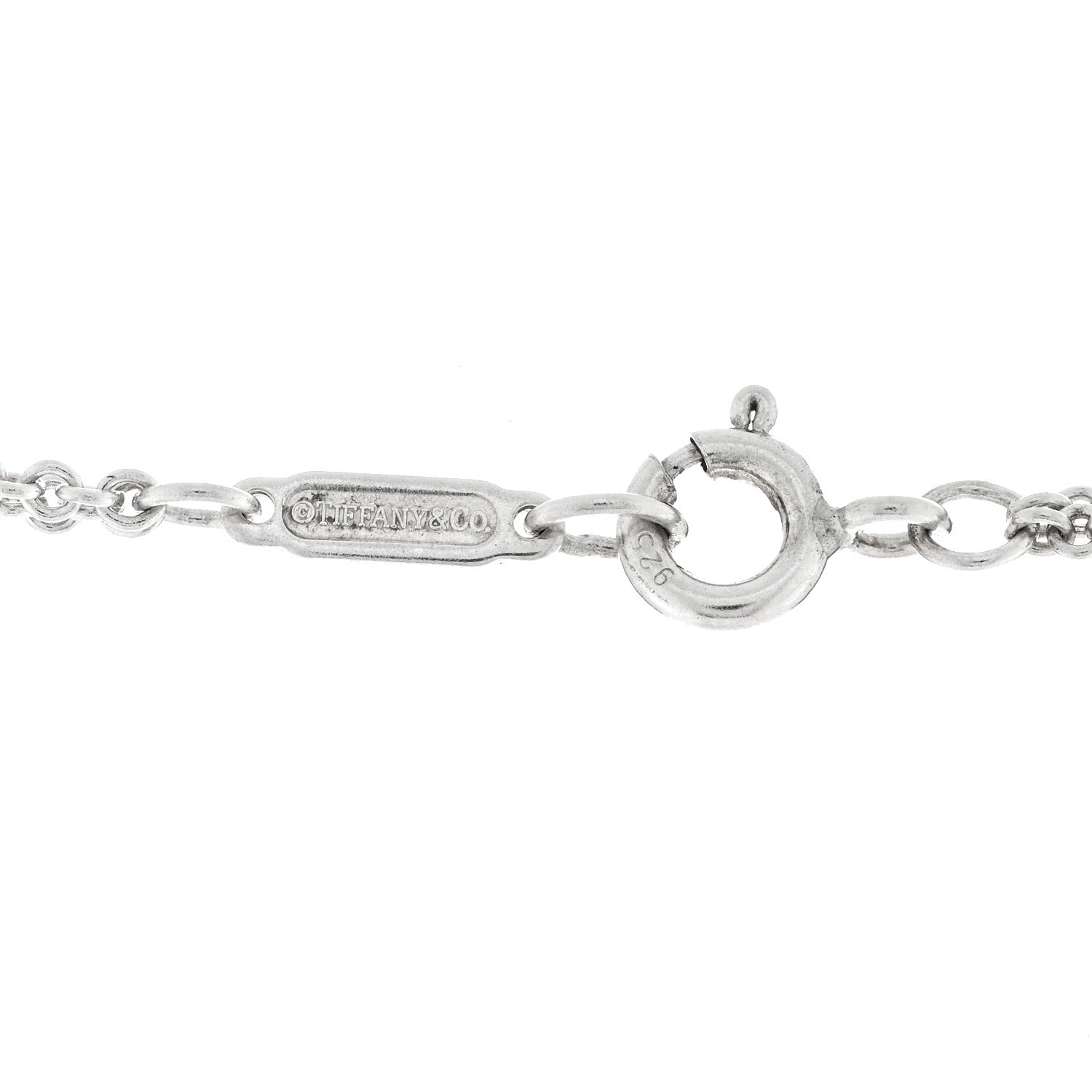 Tiffany Sterling Silver Infinity Pendant Necklace 4 of 4