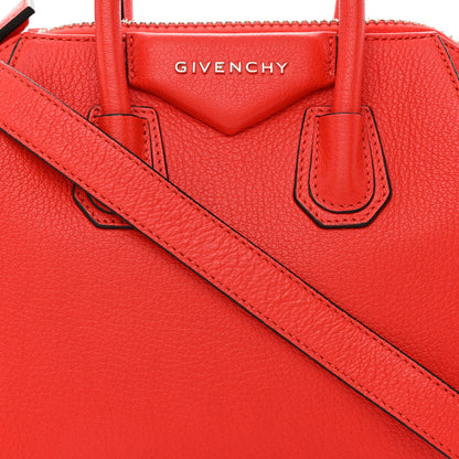 Givenchy Sugar Goatskin Mini Antigona Pop Red 8 of 10