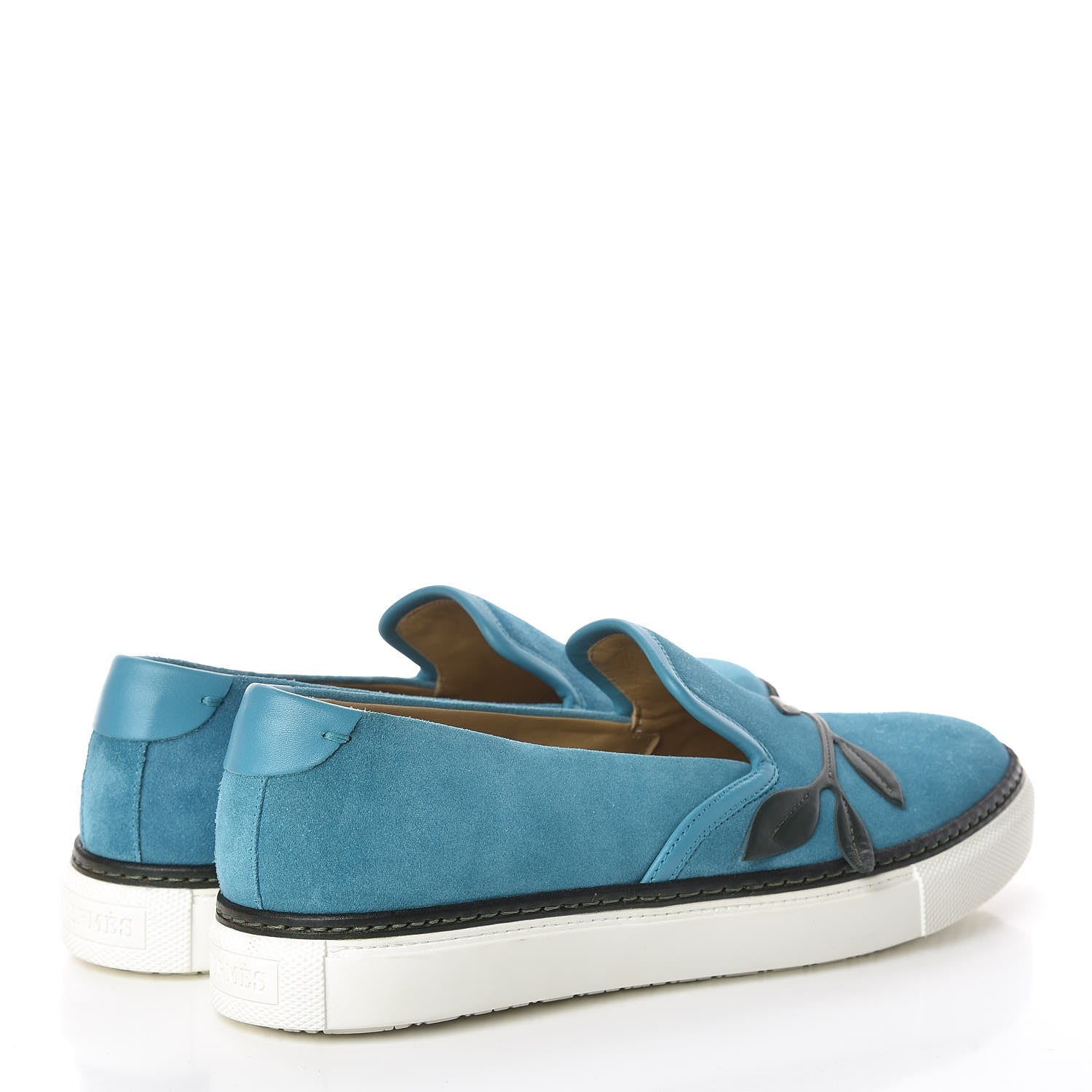 Hermes Suede Slip On Sneakers 38 4 of 9