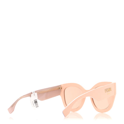 Fendi Acetate FF Cat Eye Sunglasses FF 0452 Pink 4 of 7