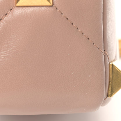 Valentino Garavani Nappa Medium Roman Stud Shoulder Bag Rose Cannelle 10 of 12
