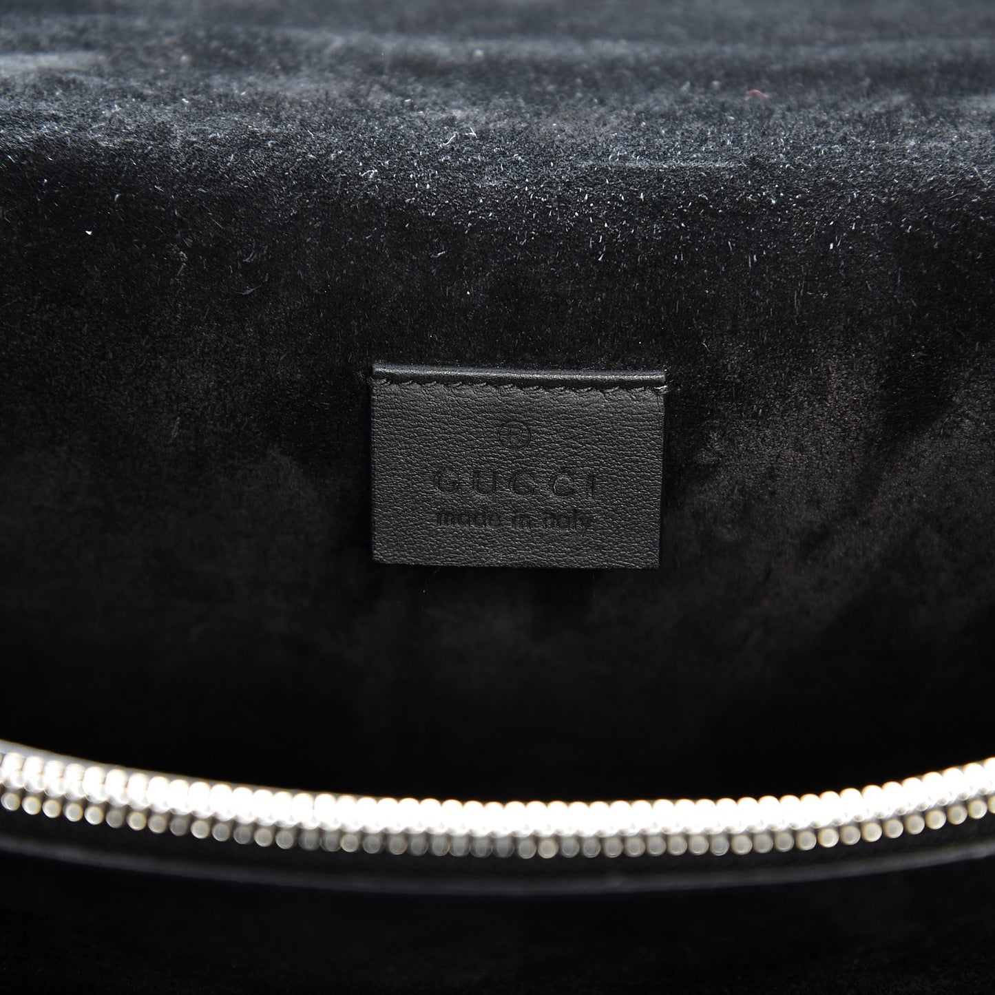 GG Supreme Monogram Medium Dionysus Shoulder Bag Black
