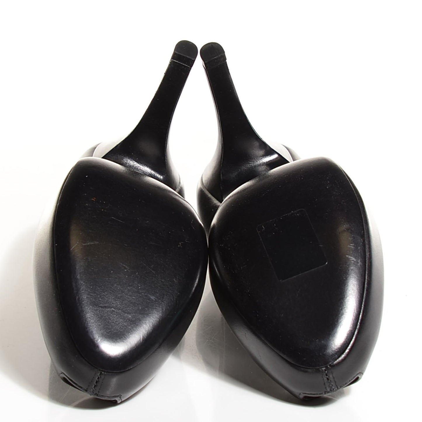 Smooth Calfskin Oh Really Peep Toe Pumps 36 Black