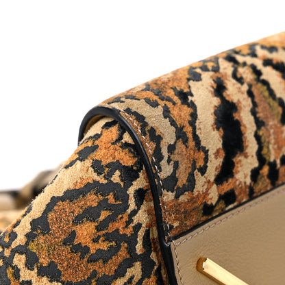 Loewe Suede Tapestry Small Hammock Shoulder Bag Multicolor 9 of 12