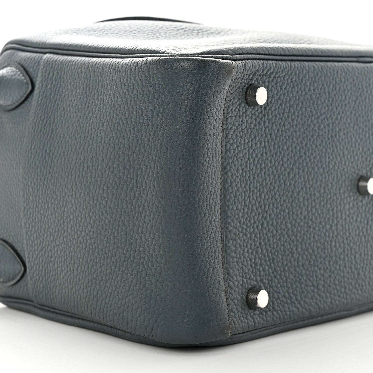 Hermes Taurillon Clemence Lindy 30 Bleu Orage 9 of 12
