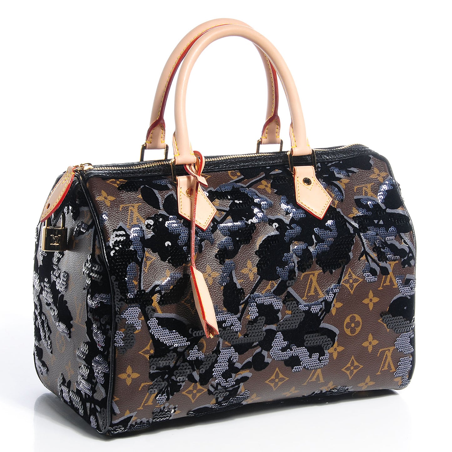 Monogram Fleur De Jais Sequins Speedy 30