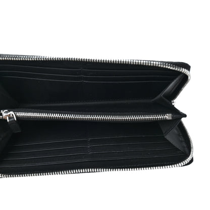 MCM Visetos Large Zip Around Wallet Black 5 of 7