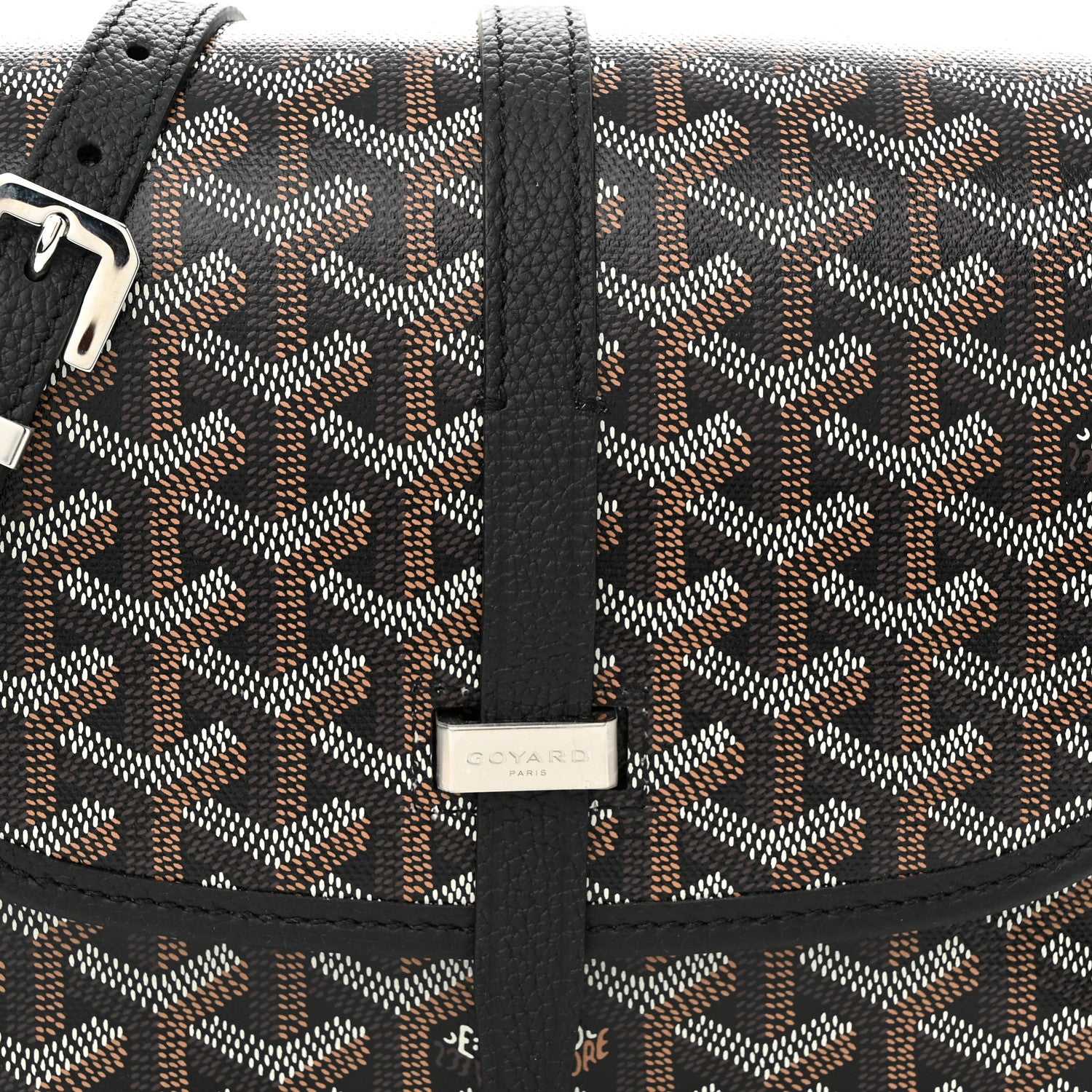 Goyard Goyardine Belvedere II PM Messenger Bag Black 7 of 9