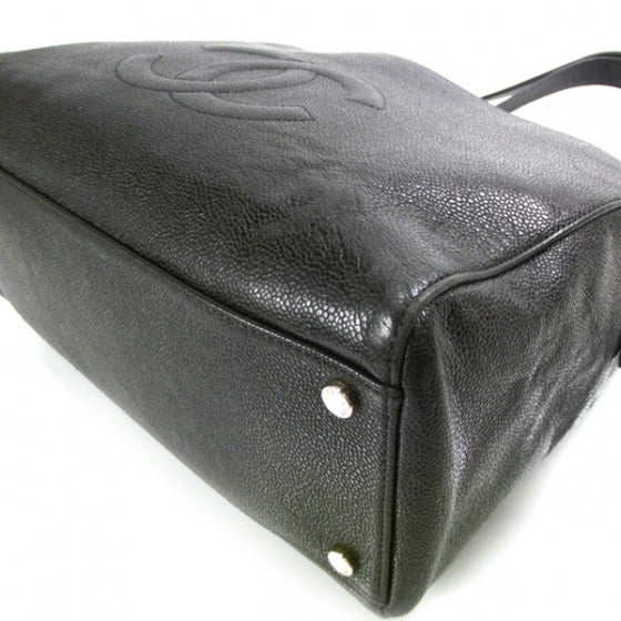 Chanel Caviar Jumbo Shoulder Bag Black 5 of 12