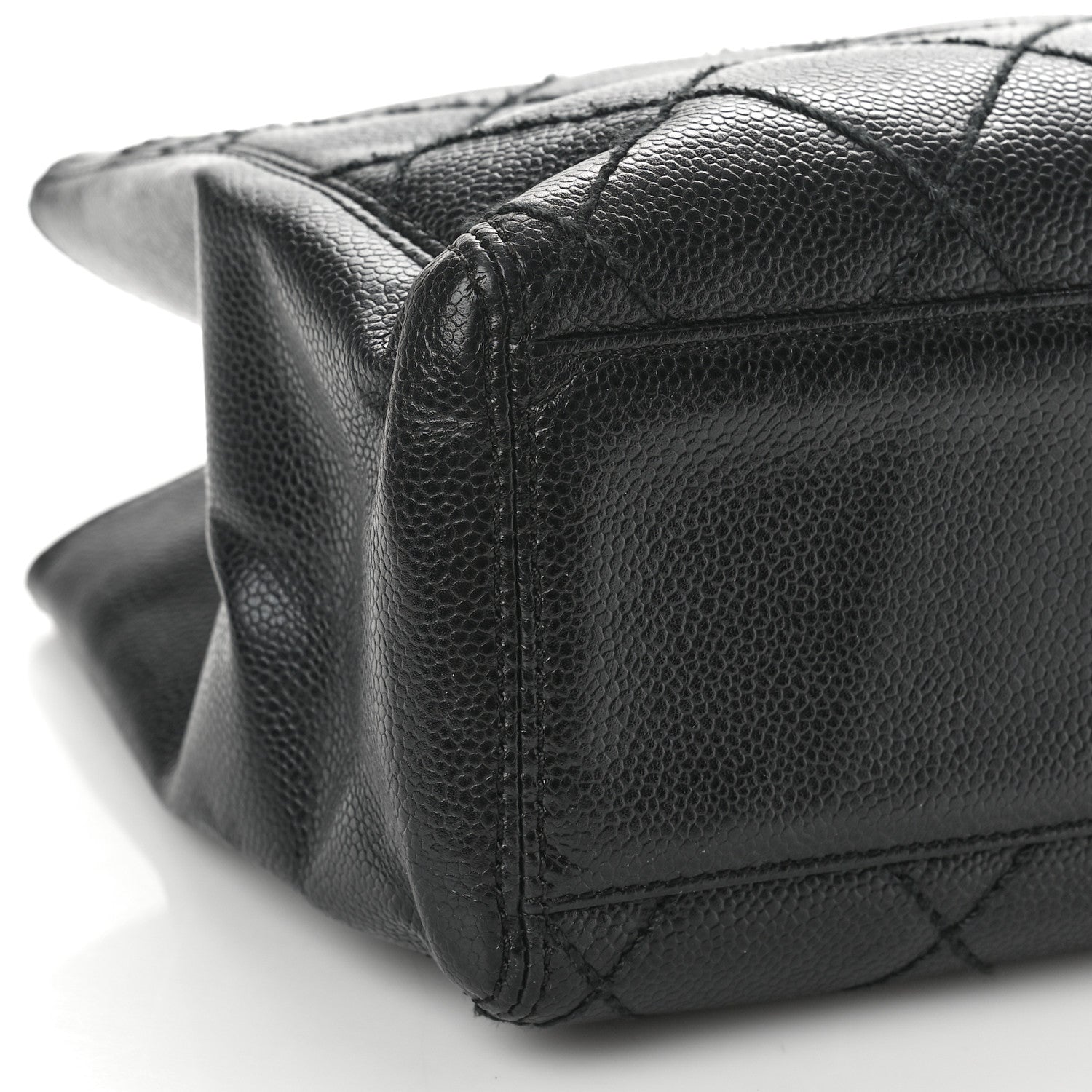 Chanel Caviar Quilted Shopping Tote Black 9 of 11
