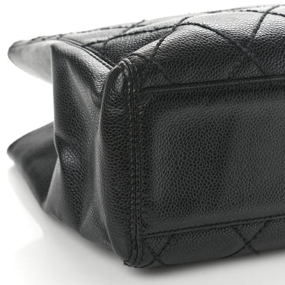 Chanel Caviar Quilted Shopping Tote Black 9 of 11