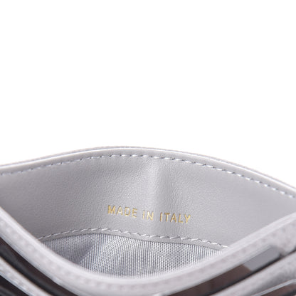 Chanel Caviar Quilted Boy Card Holder Grey 7 of 9