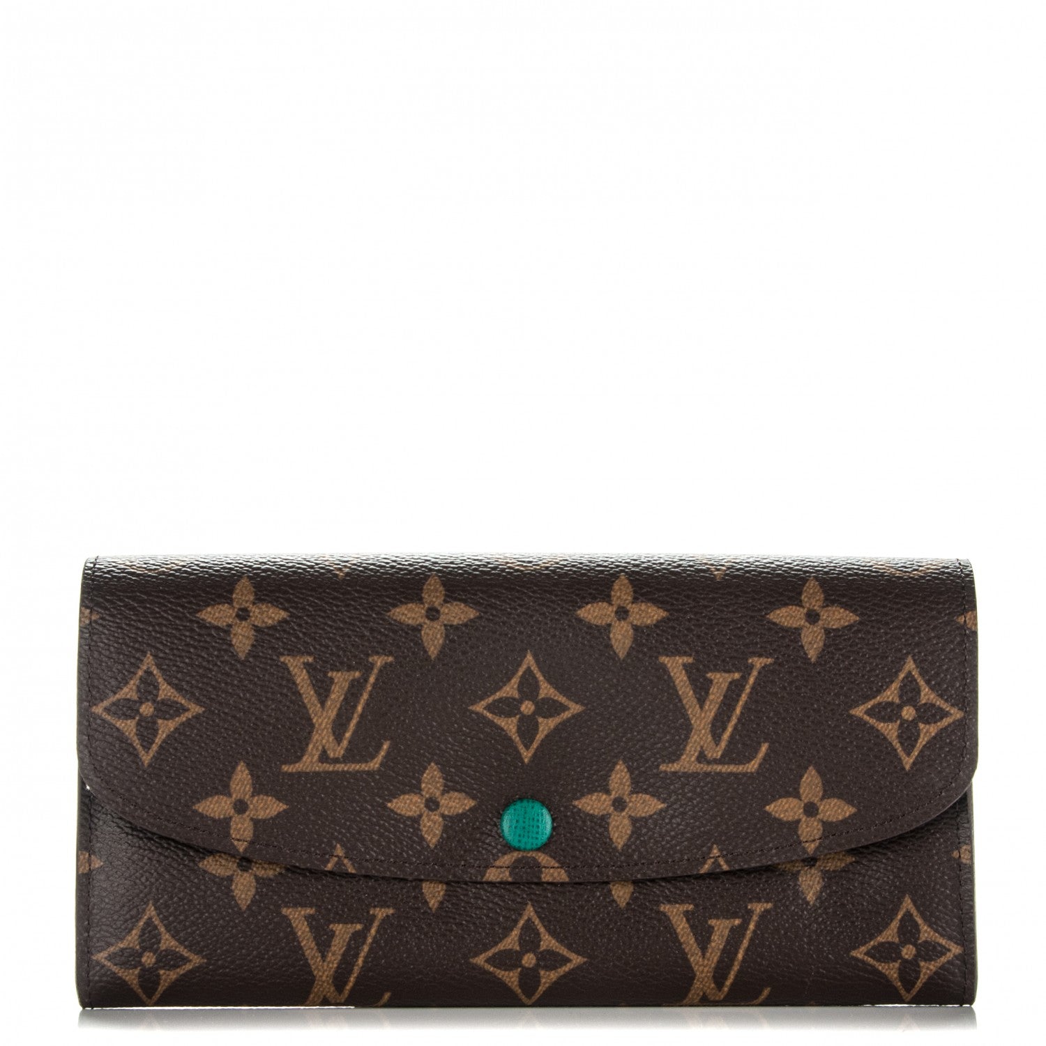 Louis Vuitton Monogram Emilie Wallet Vert 1 of 7