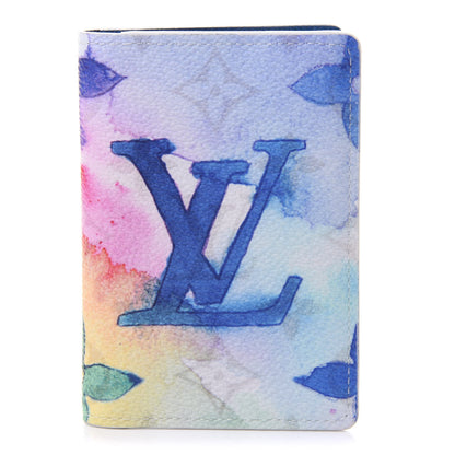 Louis Vuitton Monogram Watercolor Pocket Organizer NM Multicolor 1 of 8
