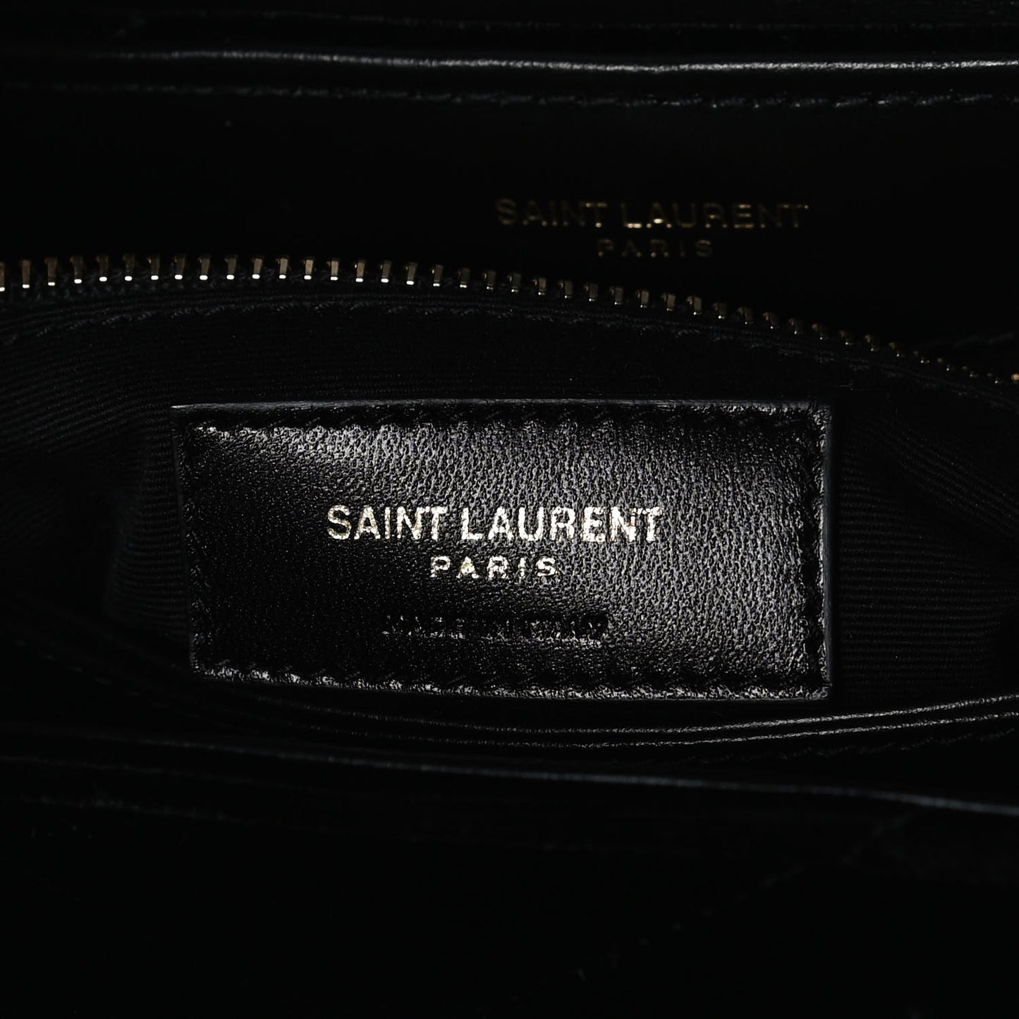 Velvet Y Quilted Monogram Toy Loulou Chain Satchel French Black