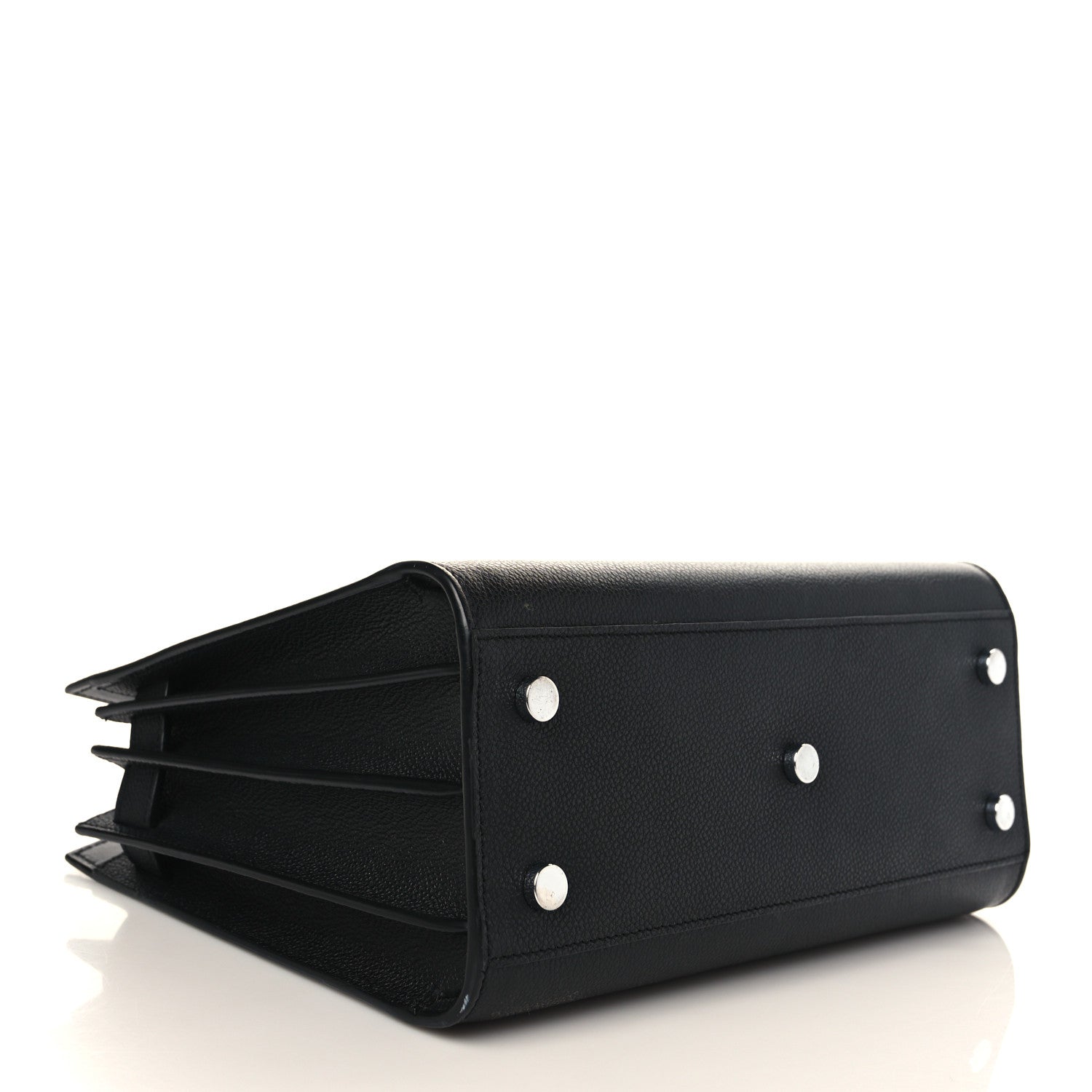 Saint Laurent Grained Calfskin Baby Sac De Jour Black 4 of 10