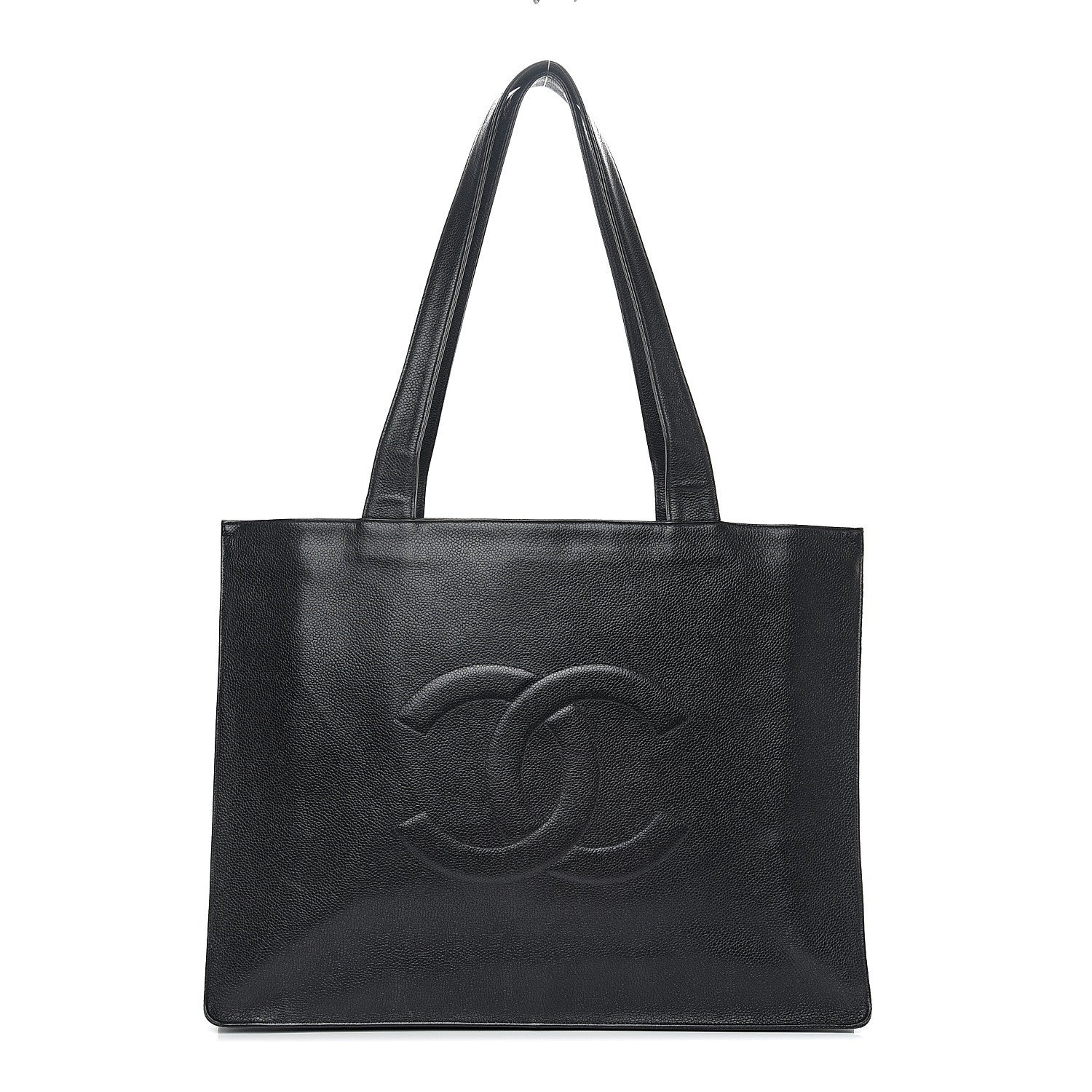 Chanel Caviar CC Tote Black 1 of 10