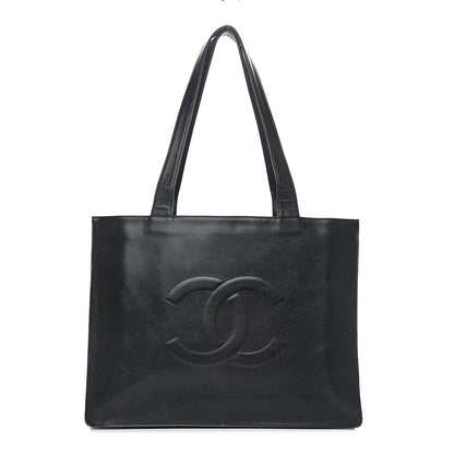 Chanel Caviar CC Tote Black 1 of 10
